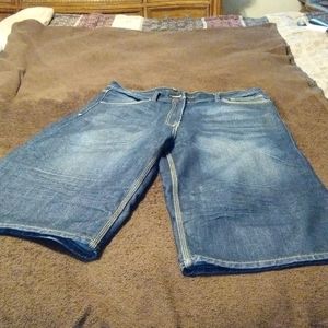 Blac Label blue jean shorts